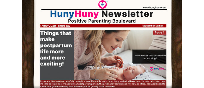 Things that make postpartum life more and more exciting! 